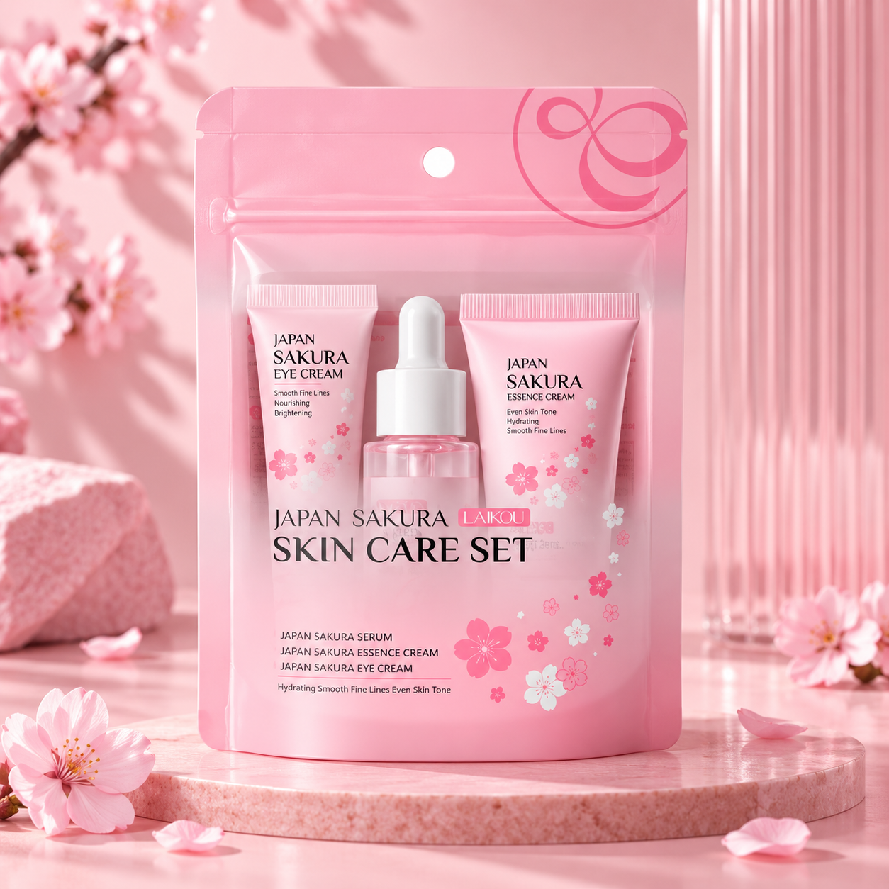 ELORIA Sakura Glow — Coffret Rituel Beauté