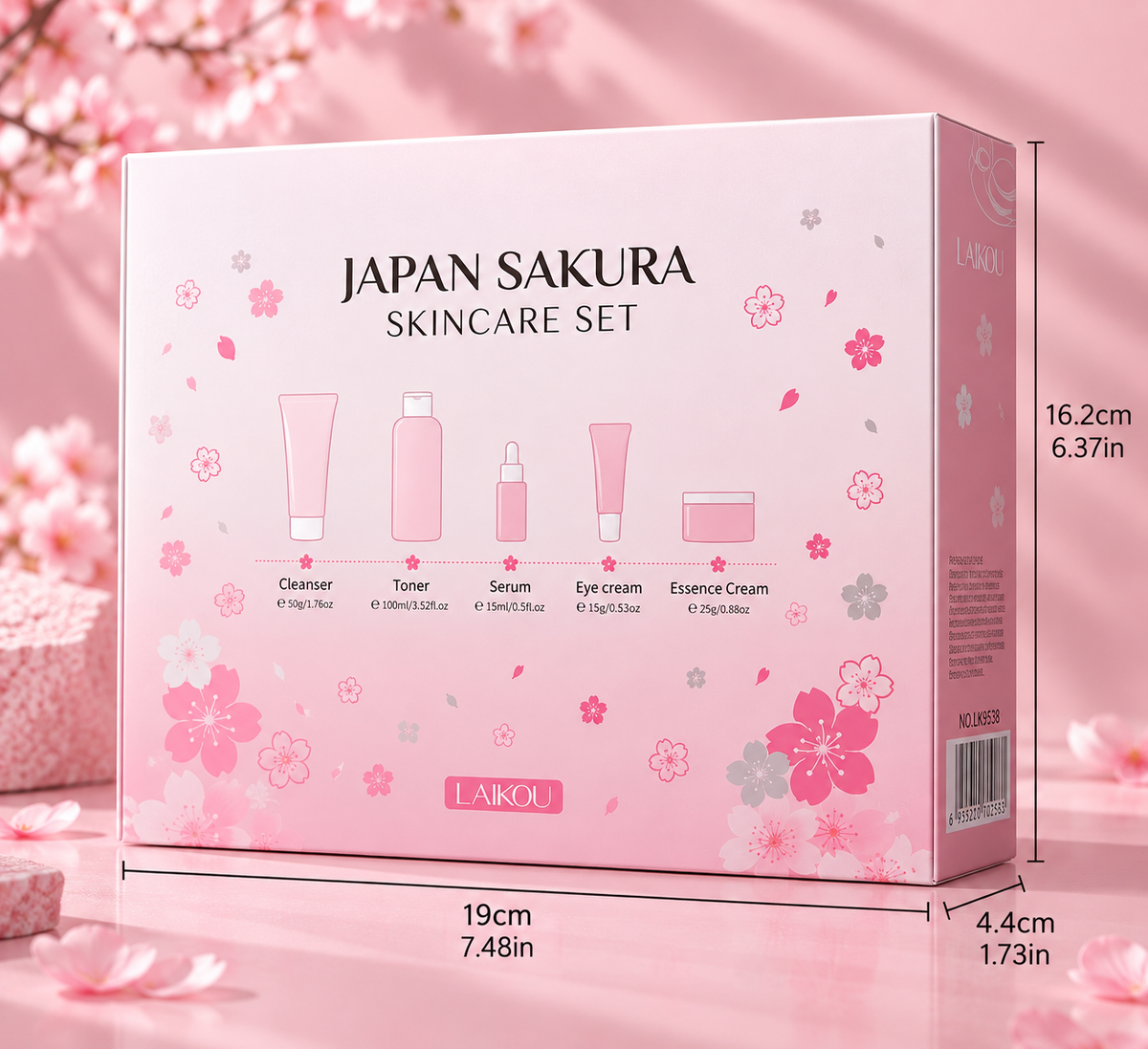 ELORIA Sakura Glow — Coffret Rituel Beauté
